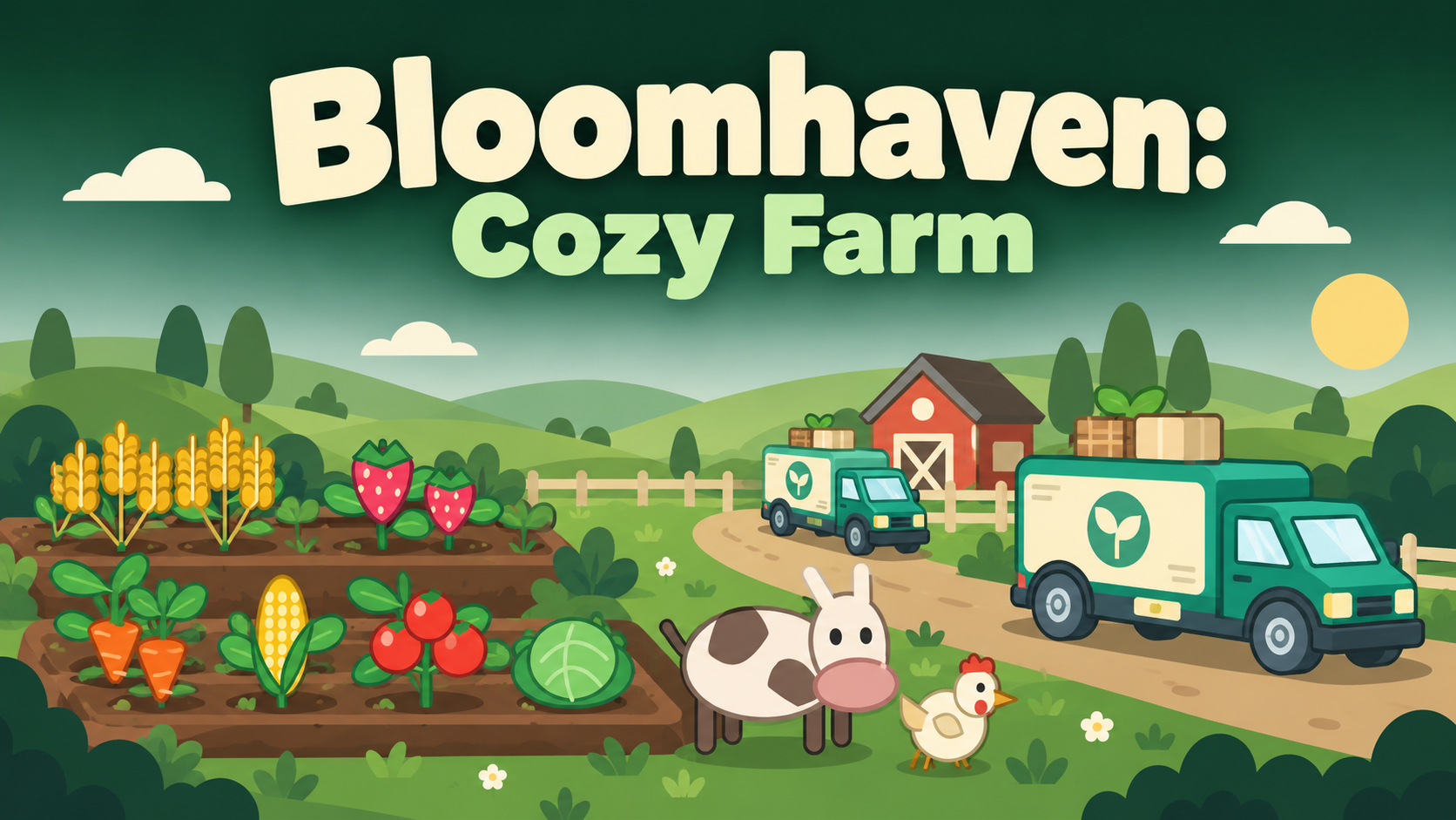 Bloomhaven: Cozy Farm illustrated cover